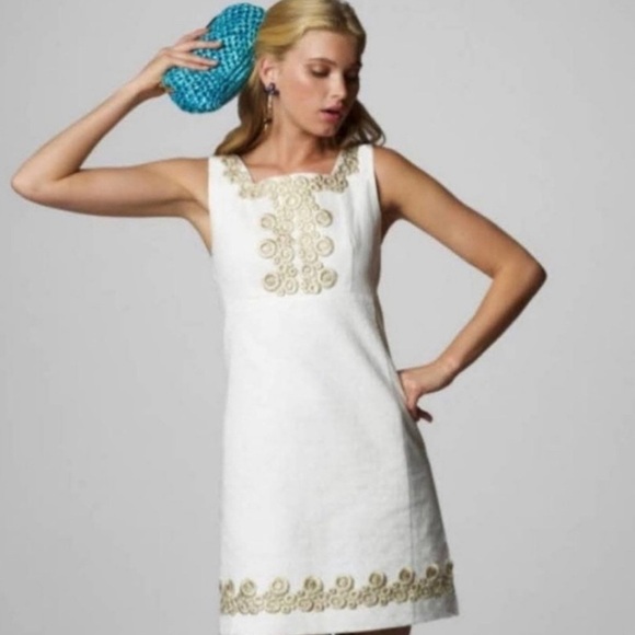Lilly Pulitzer Dresses & Skirts - Lilly Pulitzer Resort Collection Adelson Shift Jacquard Dress Sz 12 $278